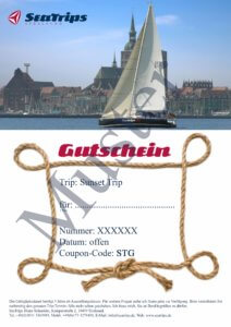 Seatrips Segel Gutschein Muster