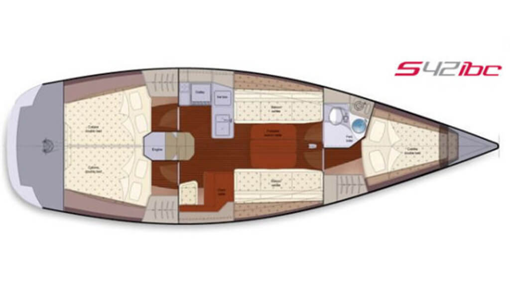 Die Segelyacht Enjoy.