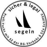 sicher & legal segeln - mit Zulassung der BG-Verkehr